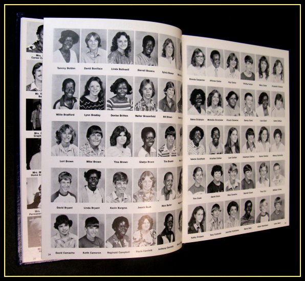 1982 Apopka Junior High School Yearbook El Diablo  